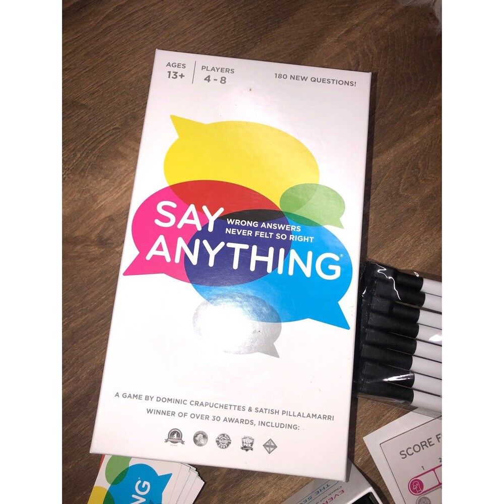 say anything fun board game